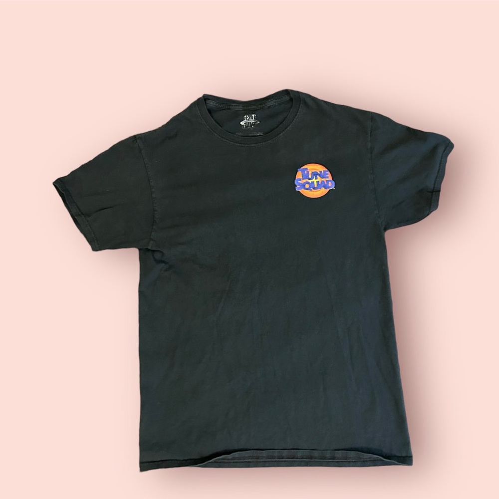 (Retail $15) Men’s Black Space Jam Short sleeve shirt (size S)